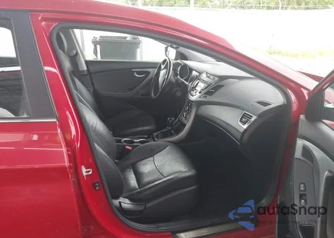 2015 Hyundai Elantra Limited z USA, uszkodzony, nr VIN KMHDH4AE6FU381619